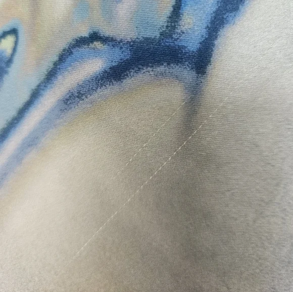 JONATHAN SIMKHAI Women's Watercolor Sleeveless Cowl-Neck Nellie Slip Dress, 10 - Picture 9 of 14